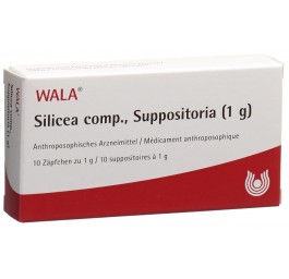 WALA silicea comp supp enf 10 x 1 g