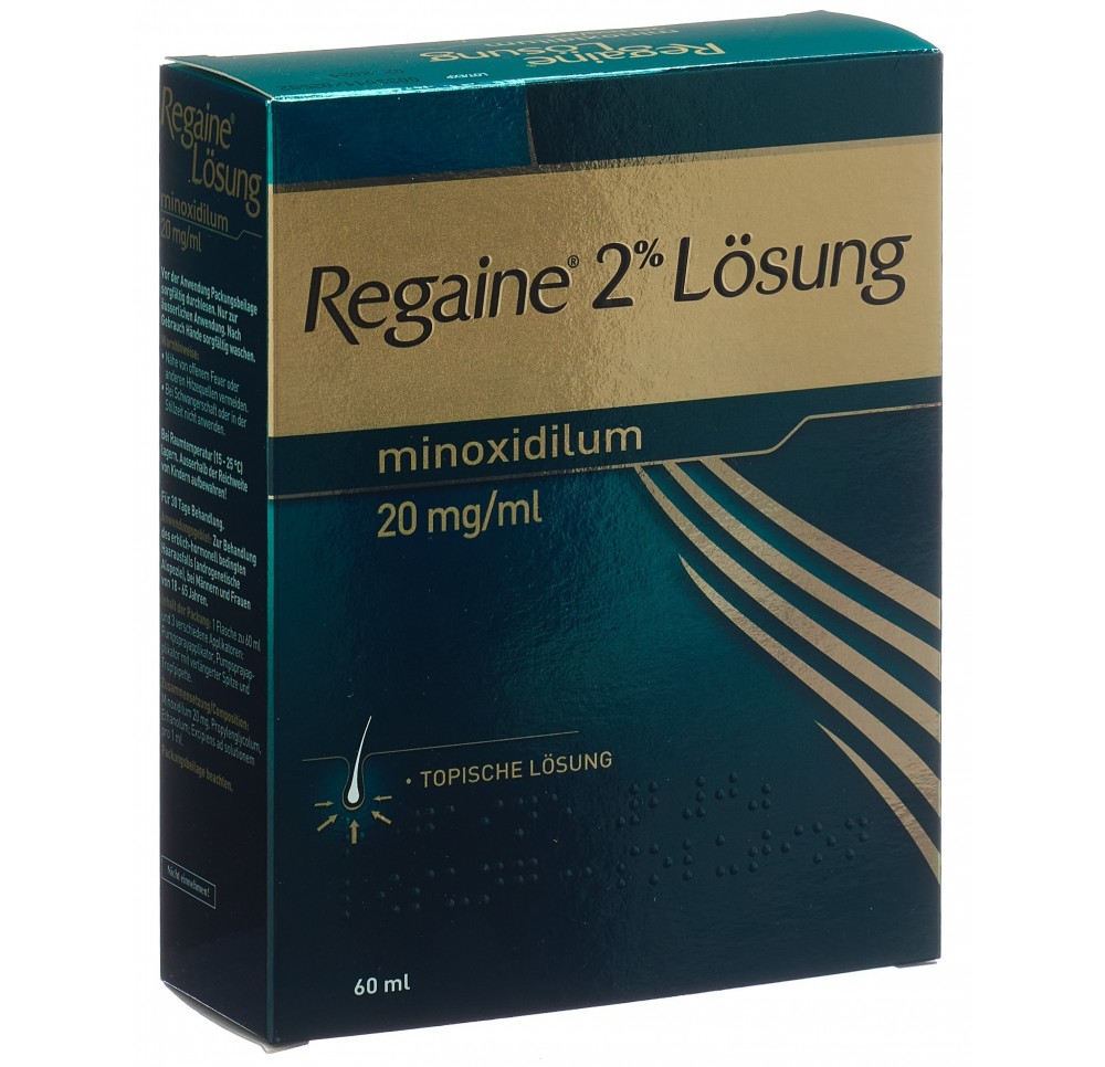 REGAINE solution topique 2 % fl 60 ml