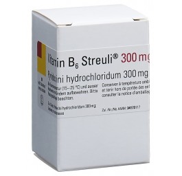 VITAMINE B6 Streuli cpr 300 mg bte 20 pce