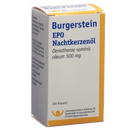 BURGERSTEIN EPO caps moll 500 mg 180 pce