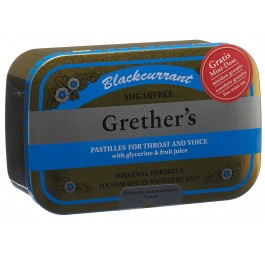 GRETHERS Blackcurrant past s suc bte 440 g