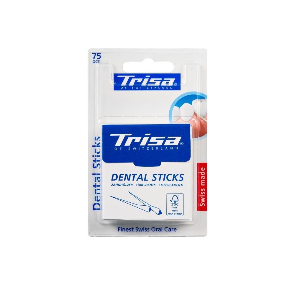 TRISA dental sticks en bois