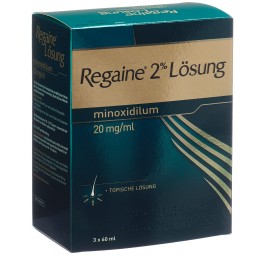 REGAINE solution topique 2 % 3 fl 60 ml