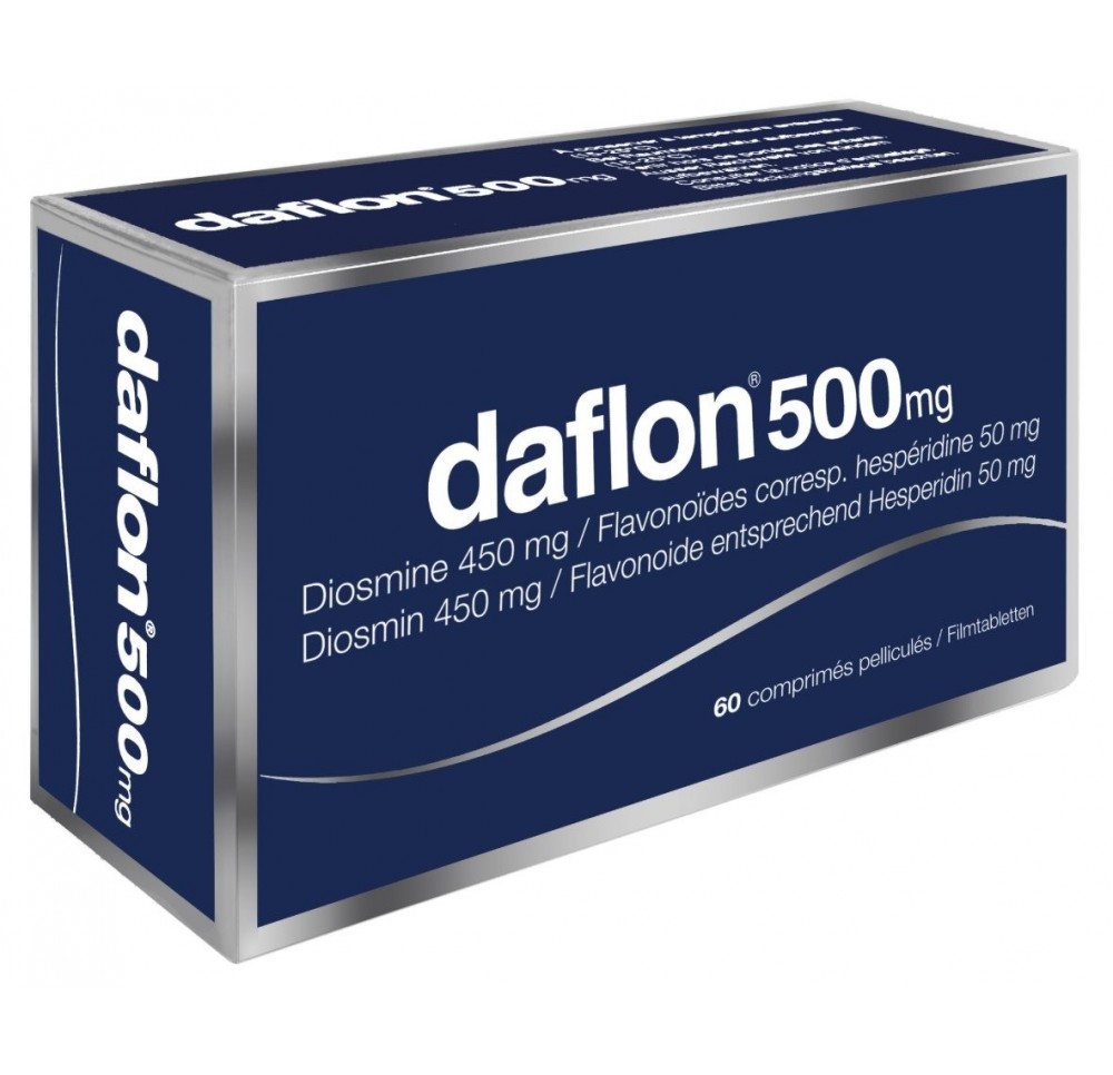 DAFLON cpr pell 500 mg 60 pce