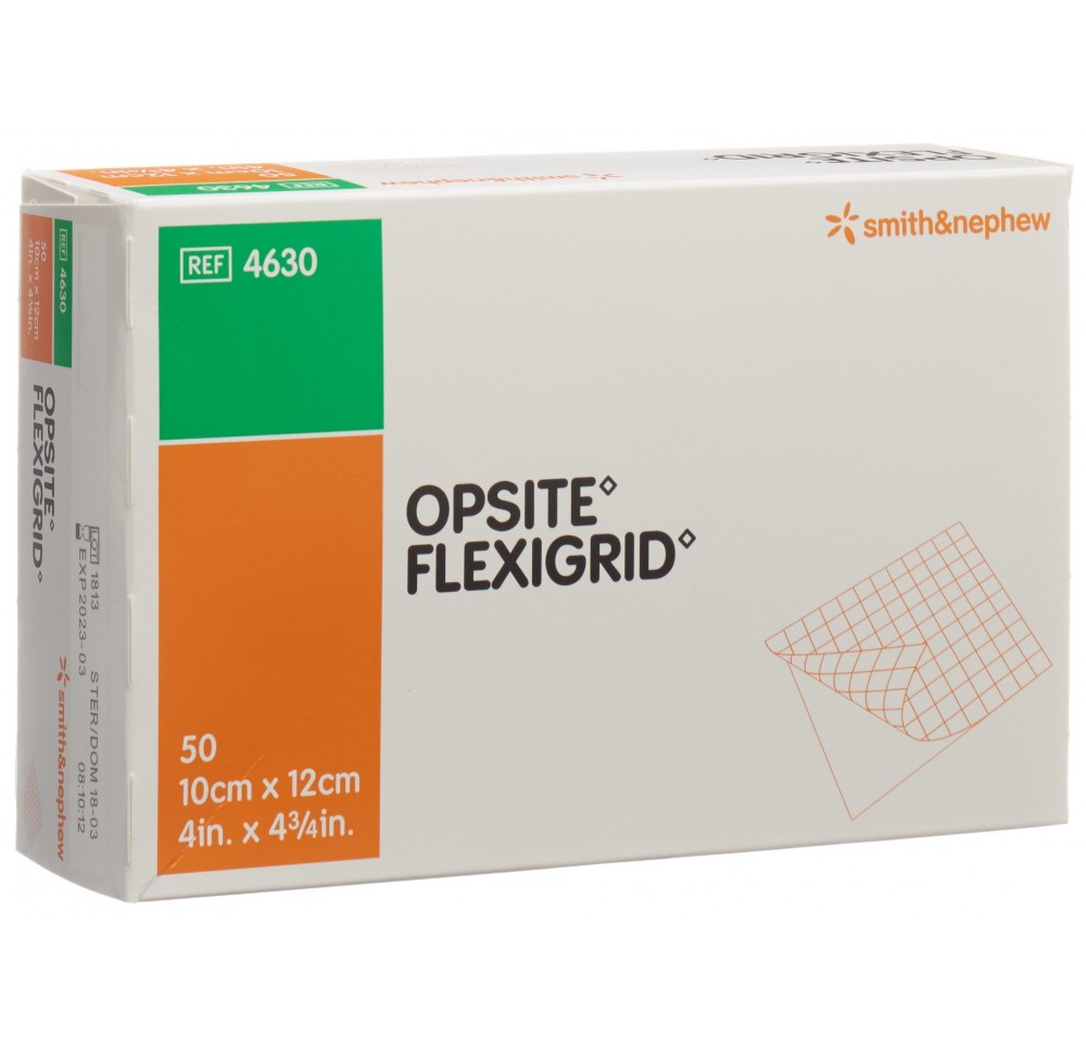 OPSITE FLEXIGRID film transpar 10x12cm 50 sach