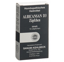 ALBICANSAN supp 3 D 10 pce