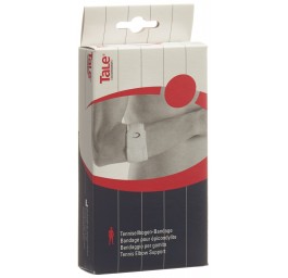 TALE bandage épicondylite 5cm velcro blanc