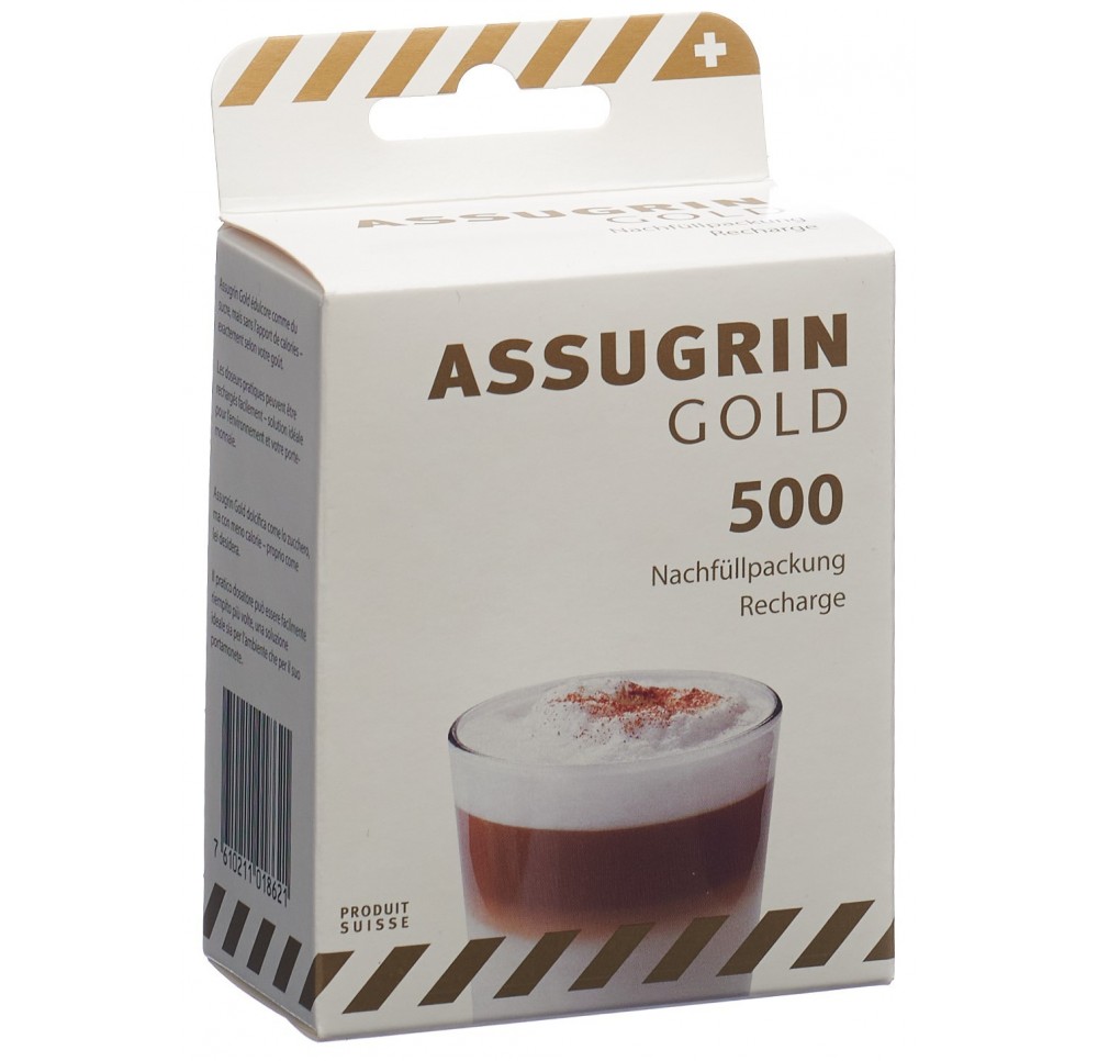 ASSUGRIN Gold comprimés refill 500 pce