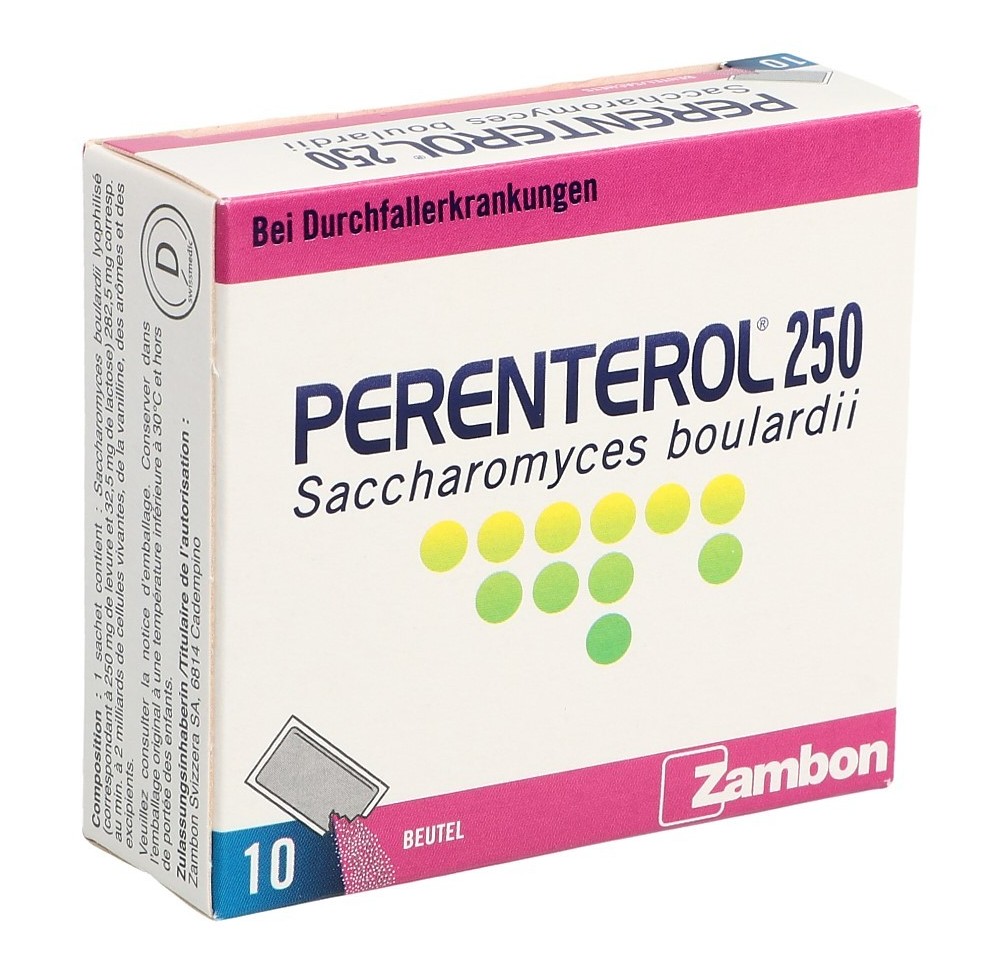 PERENTEROL pdr 250 mg sach 10 pce