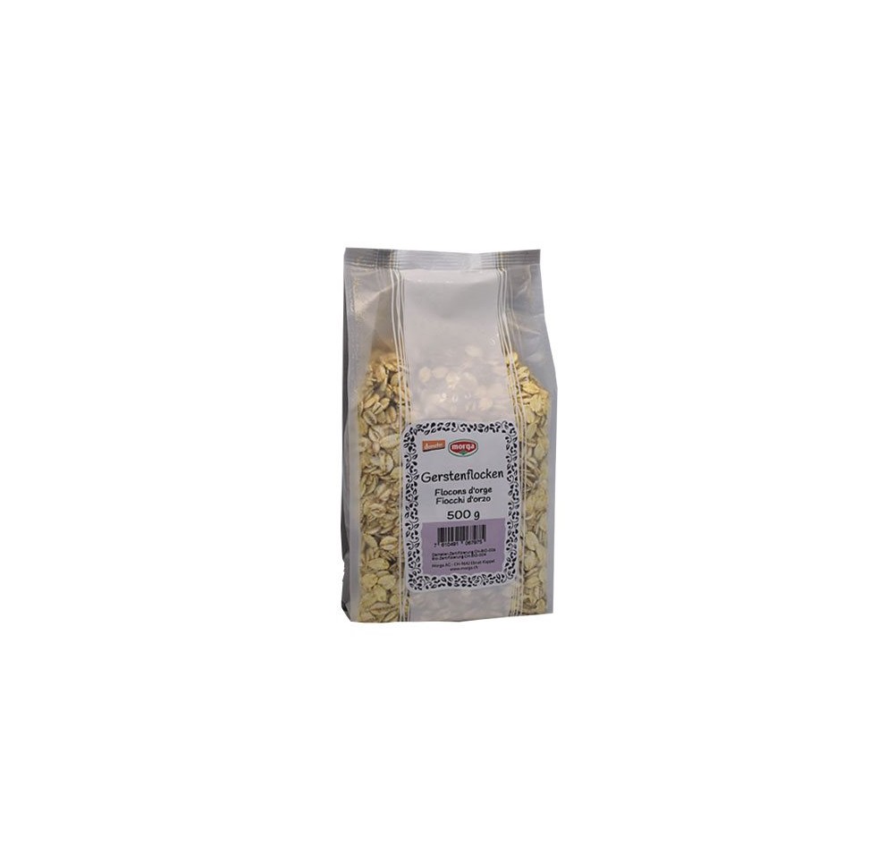 MORGA flocons d'orge demeter sach 500 g MORGA flocons d'orge demeter sach 500 g