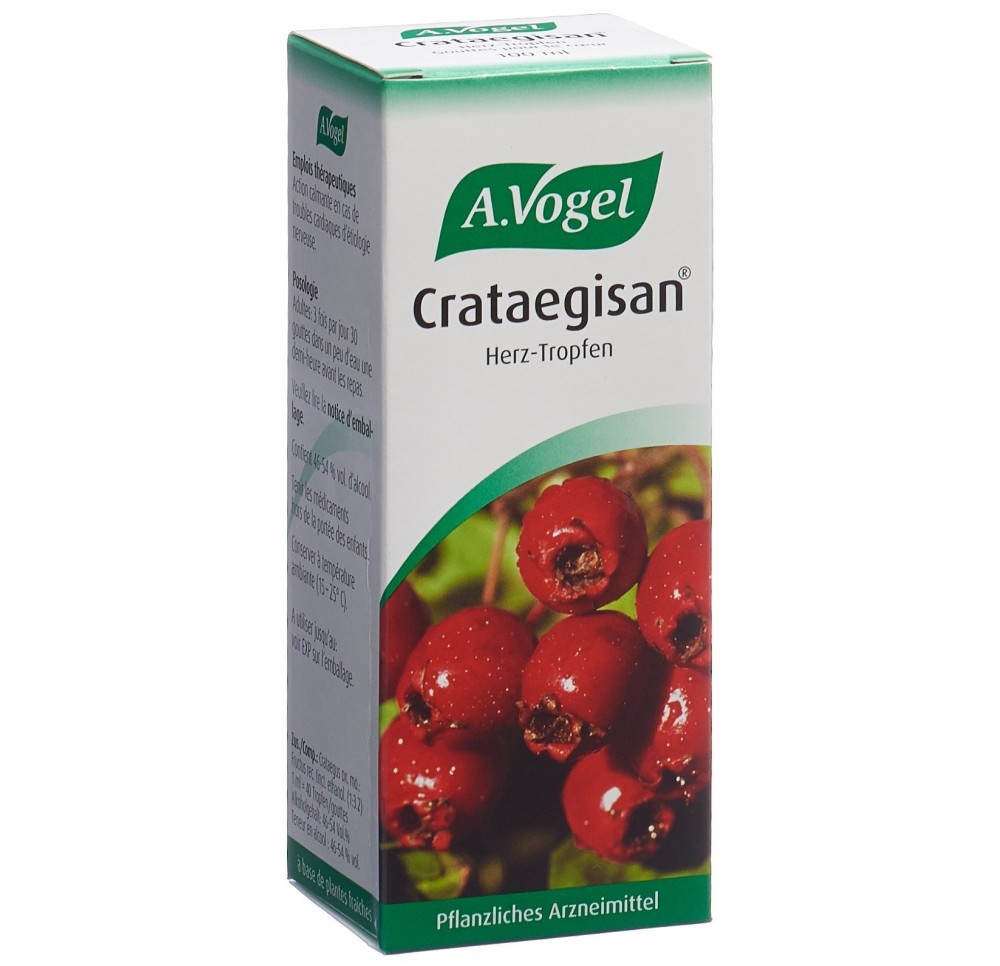 VOGEL Crataegisan gouttes fl 100 ml