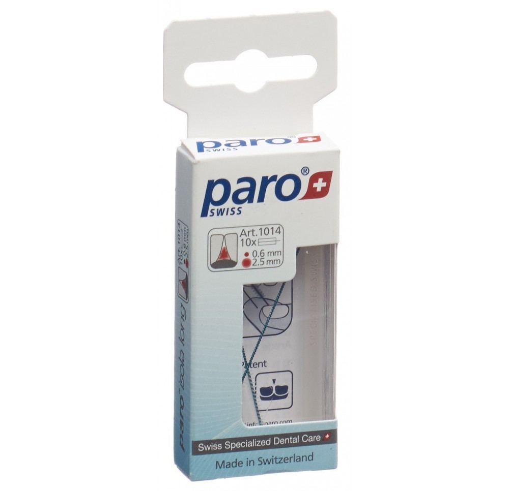 PARO Isola Long 2.5mm xx-fin bleu cyl 10 pce