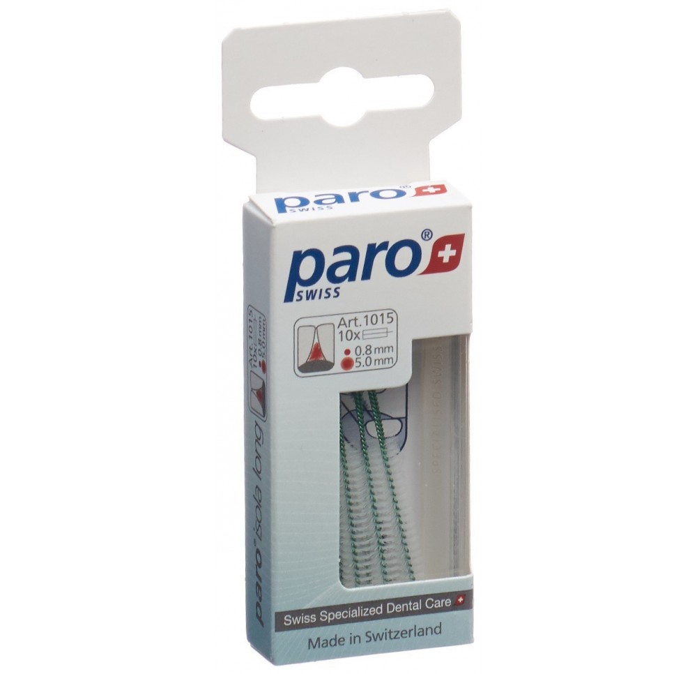 PARO Isola Long 5mm fin vert cyl 10 pce