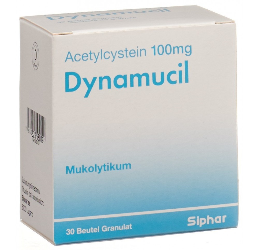 DYNAMUCIL gran 100 mg sach 30 pce