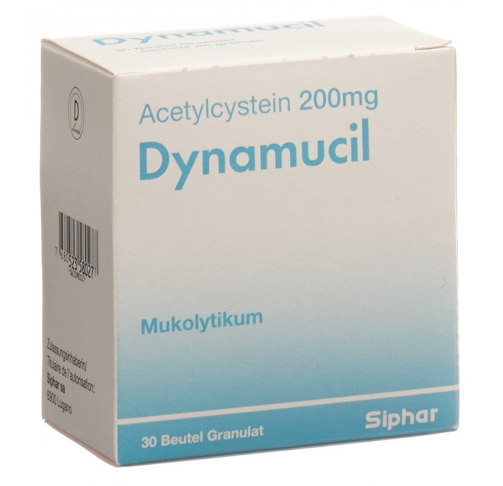 DYNAMUCIL gran 200 mg sach 30 pce