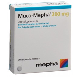 MUCO Mepha cpr eff 200 mg bte 30 pce