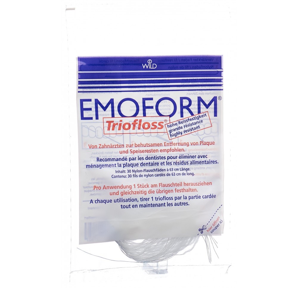 EMOFORM Triofloss sach 30 pce