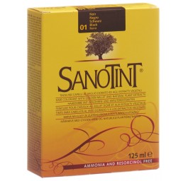 SANOTINT teinture cheveux 01 noir