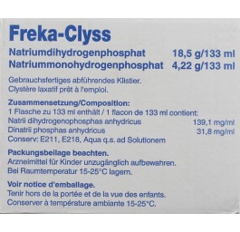 FREKA CLYSS clistère 20 fl 133 ml