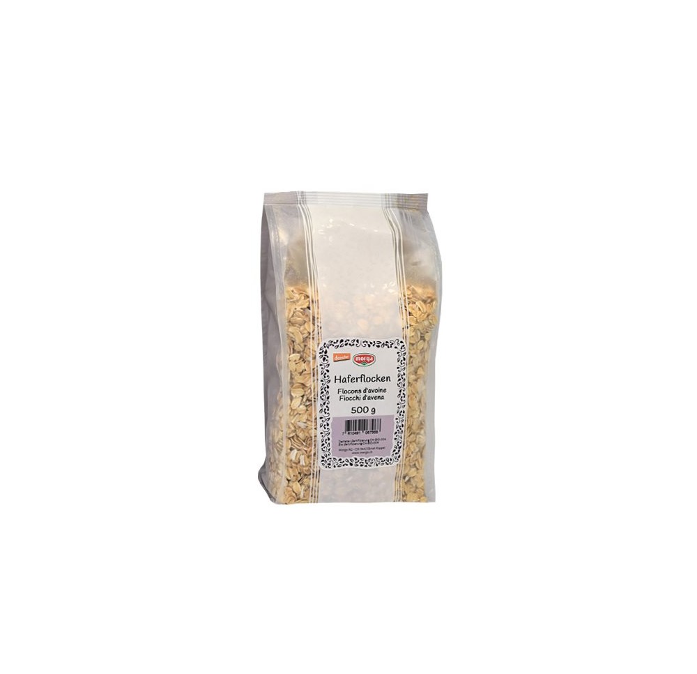 MORGA flocons d'avoine demeter sach 500 g MORGA flocons d'avoine demeter sach 500 g