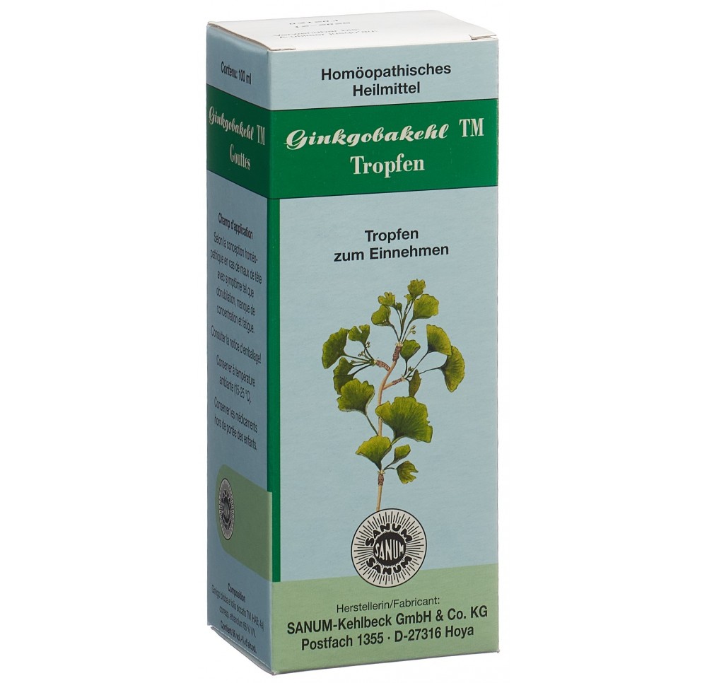 GINKGOBAKEHL gouttes fl 100 ml