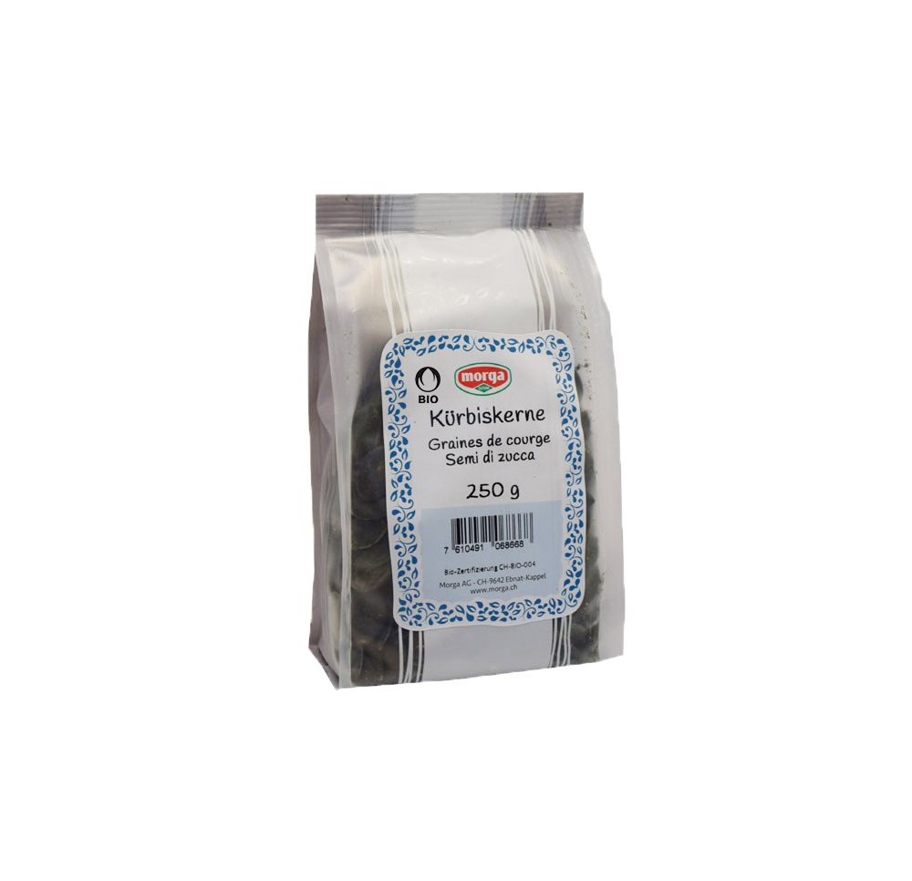 MORGA graines de courges bio bourgeon sach 250 g MORGA graines de courges bio bourgeon sach 250 g