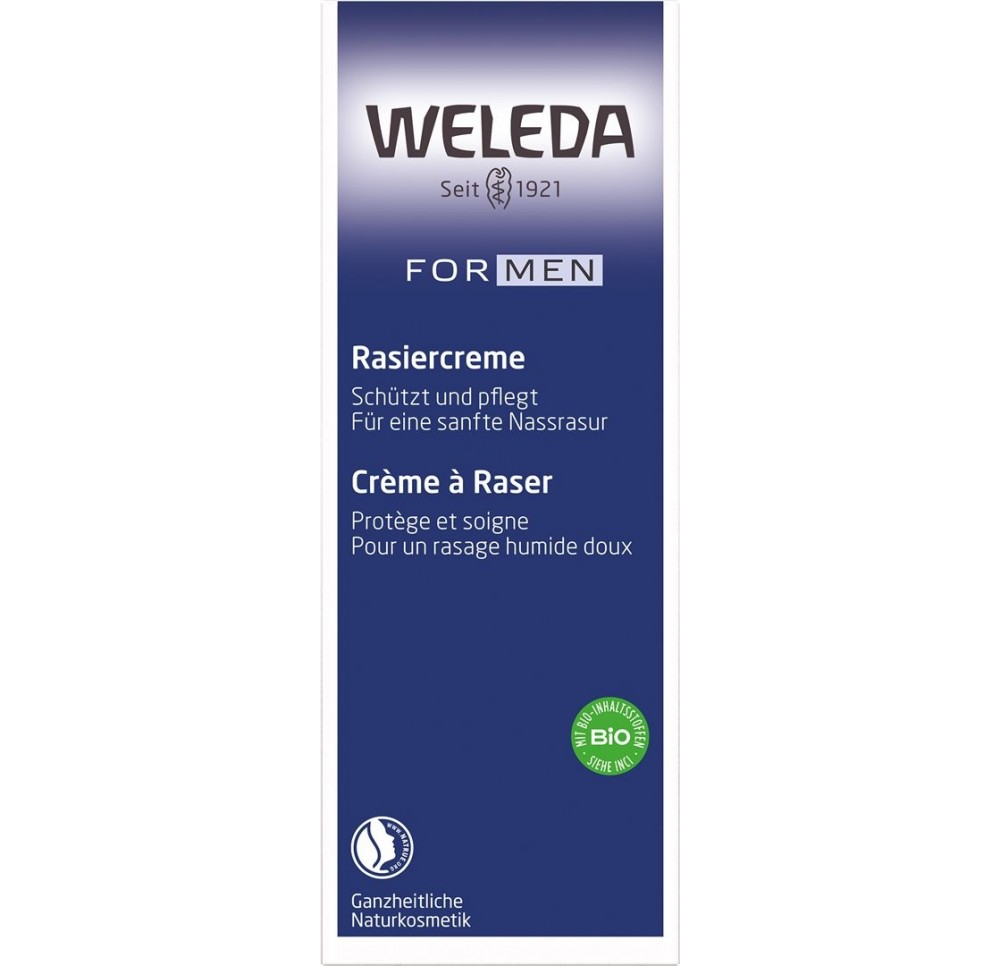 WELEDA FOR MEN Crème à raser tb 75 ml