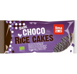 LIMA Galettes de riz chocolat noir sach 100 g