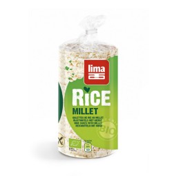 LIMA Galettes de riz millet sach 100 g