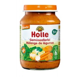 HOLLE mélange de légumes bio verre 190 g