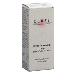 CERES taraxacum comp gtt le foie et la bile 20 ml