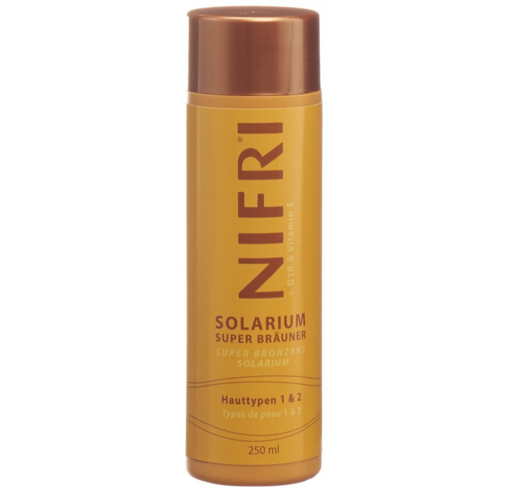 NIFRI super bronzant solarium lot 250 ml