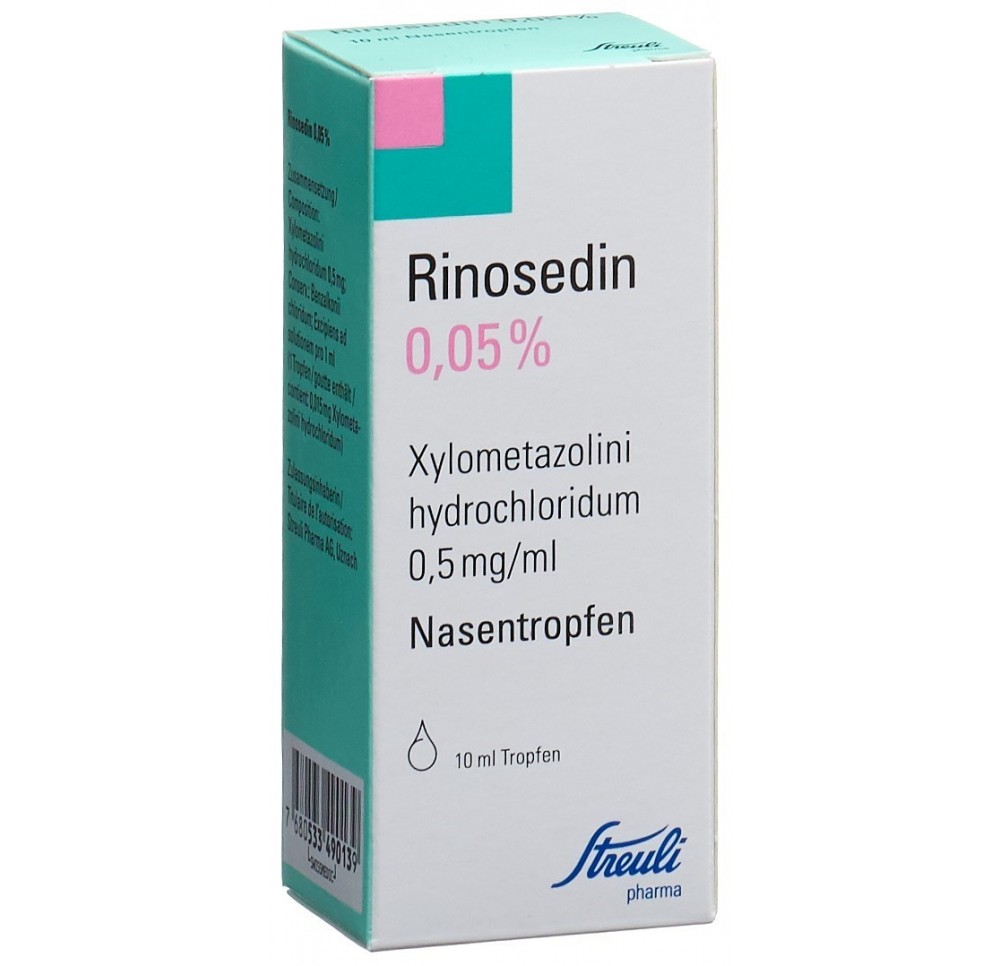 RINOSEDIN gtt nas 0.05 % 10 ml