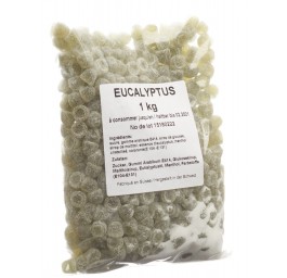 DEHLY pastilles eucalyptus av sucre 1 kg