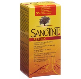 SANOTINT Reflex coloration cheveux 55 chât cuivre