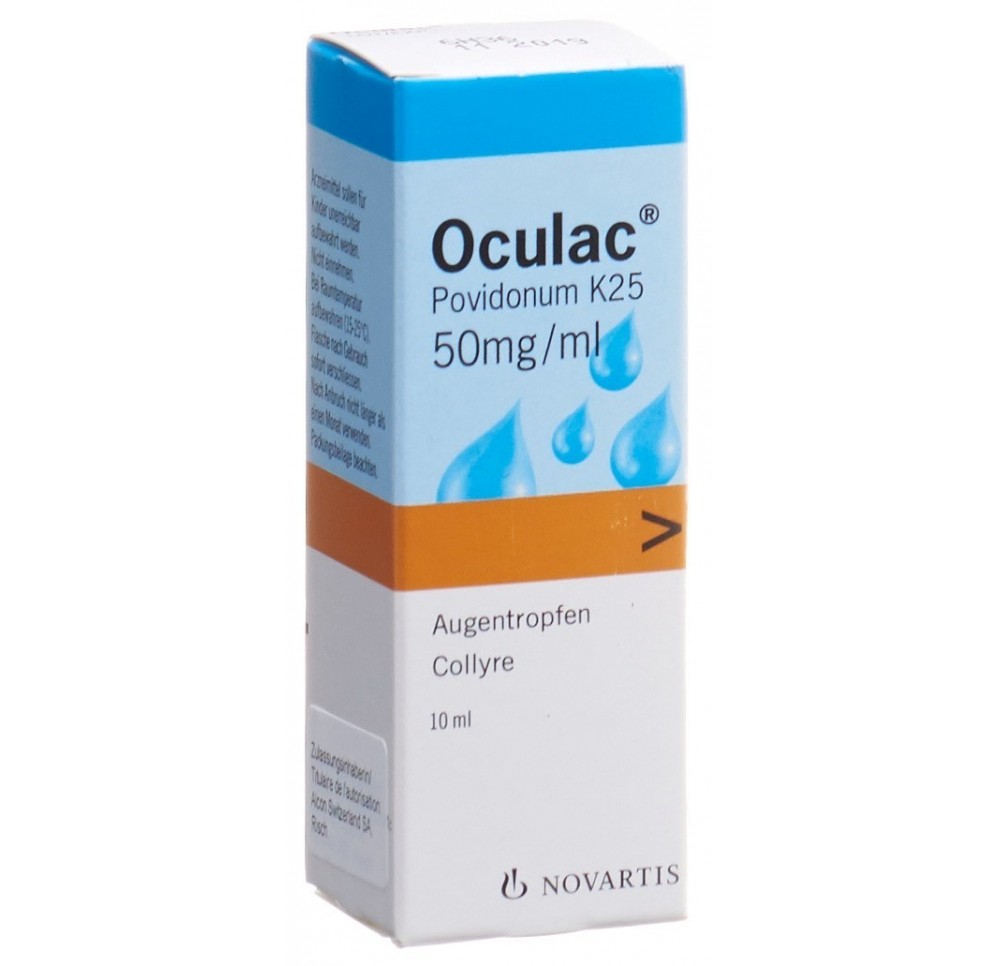 OCULAC gtt opht fl 10 ml