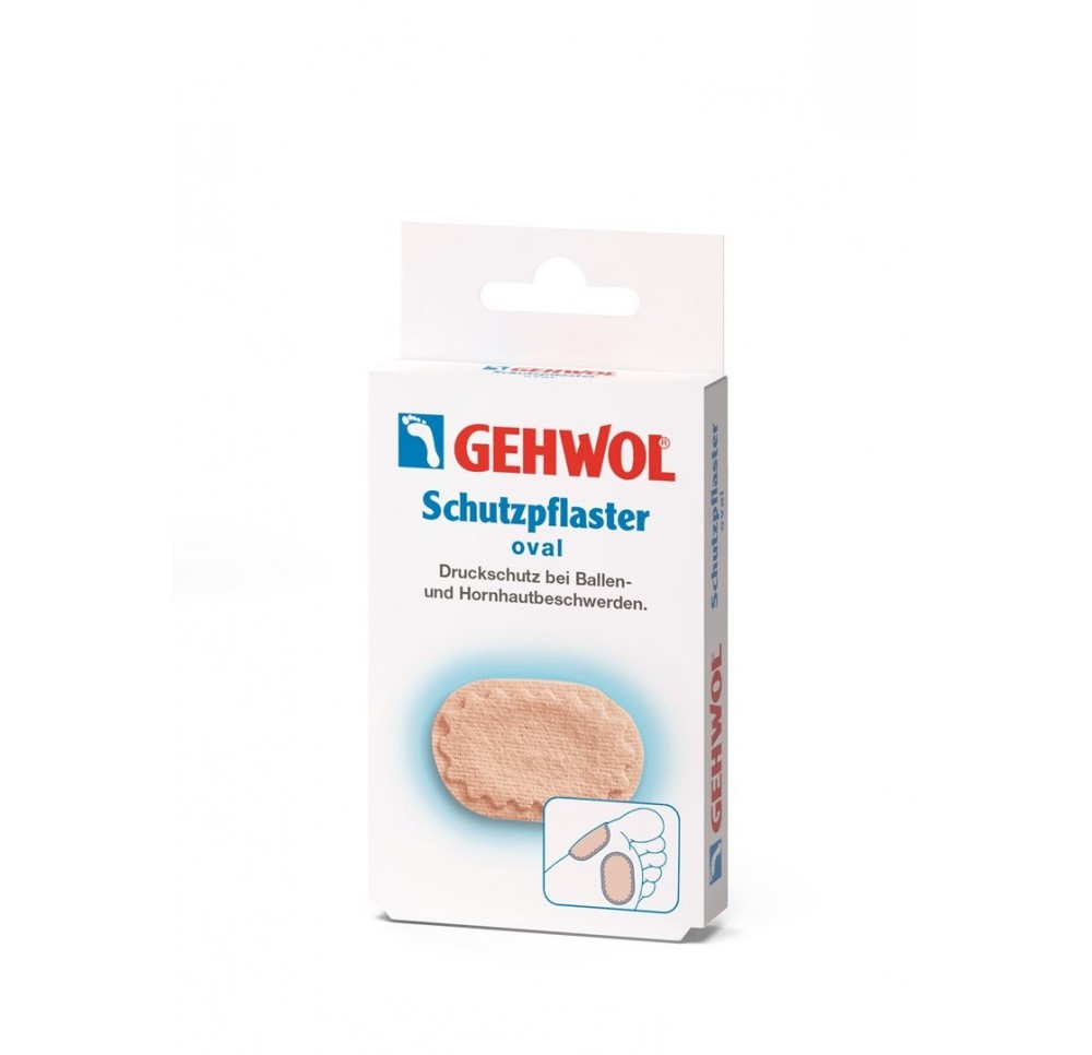 GEHWOL emplâtre protection ovale 4 pce