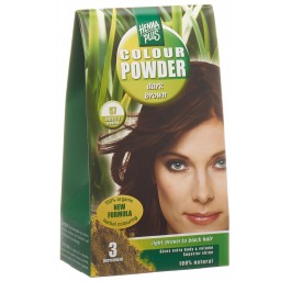 HENNA PLUS colour powder 57 brun 100 g