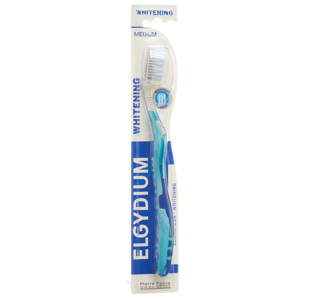 ELGYDIUM Blancheur brosse dents medium ELGYDIUM Blancheur brosse dents medium