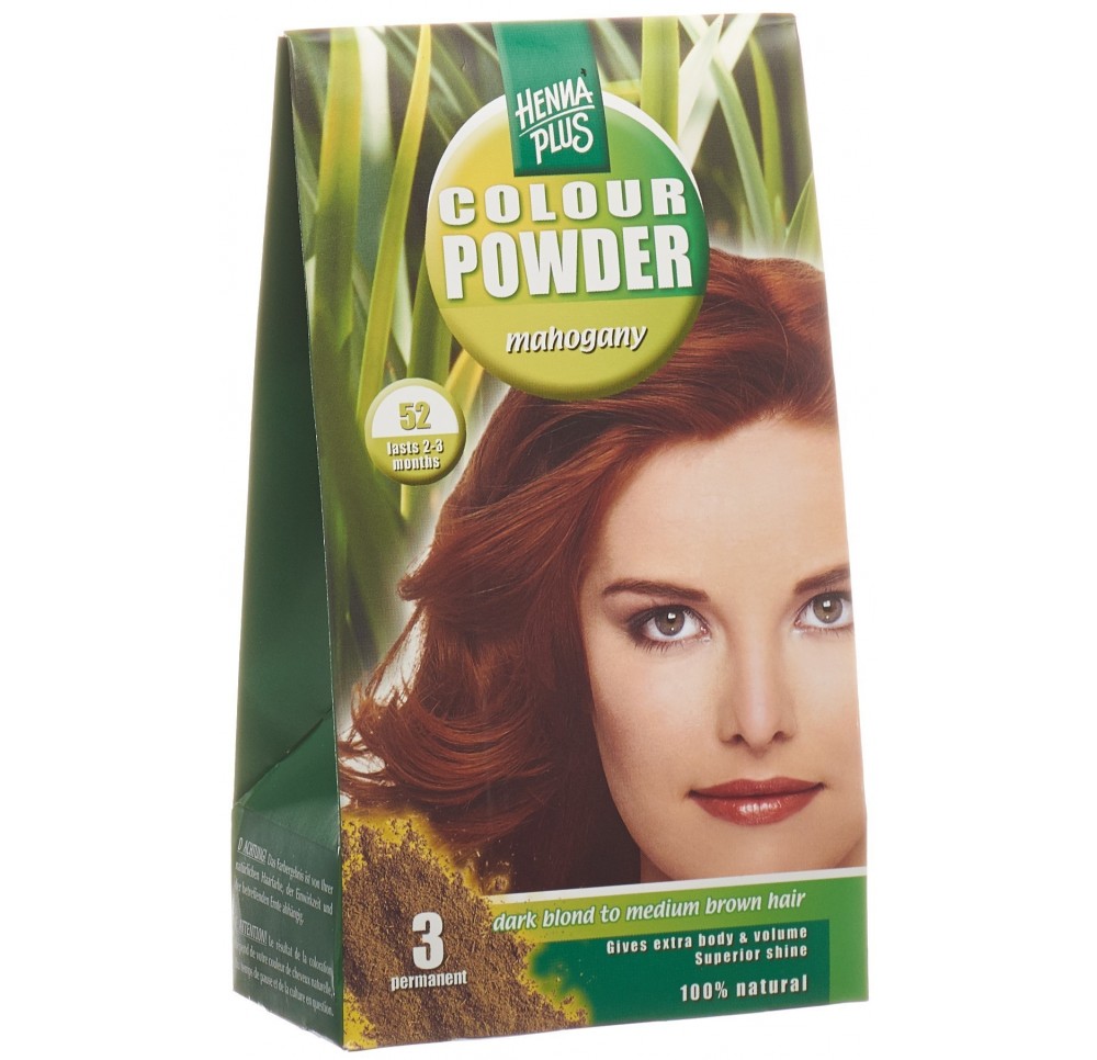 HENNA PLUS colour powder 52 mahagony 100 g