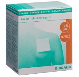 ASKINA Compresse gaze 5cmx5cm stér 25 x 2 pce