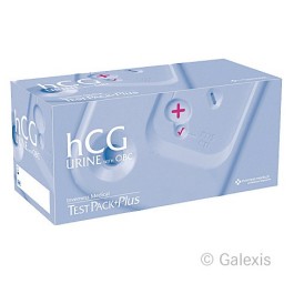 TESTPACK PLUS hCG urine avec OBC 20 pce