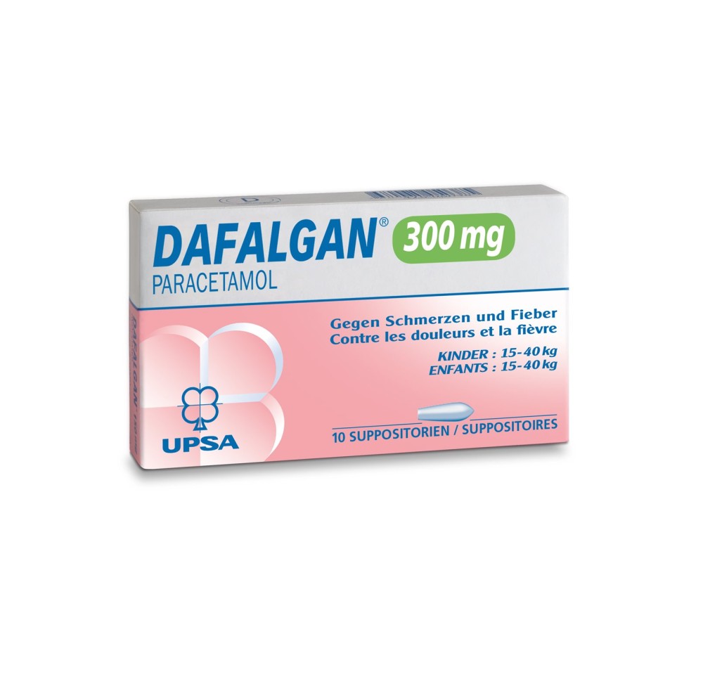 DAFALGAN supp 300 mg 10 pce