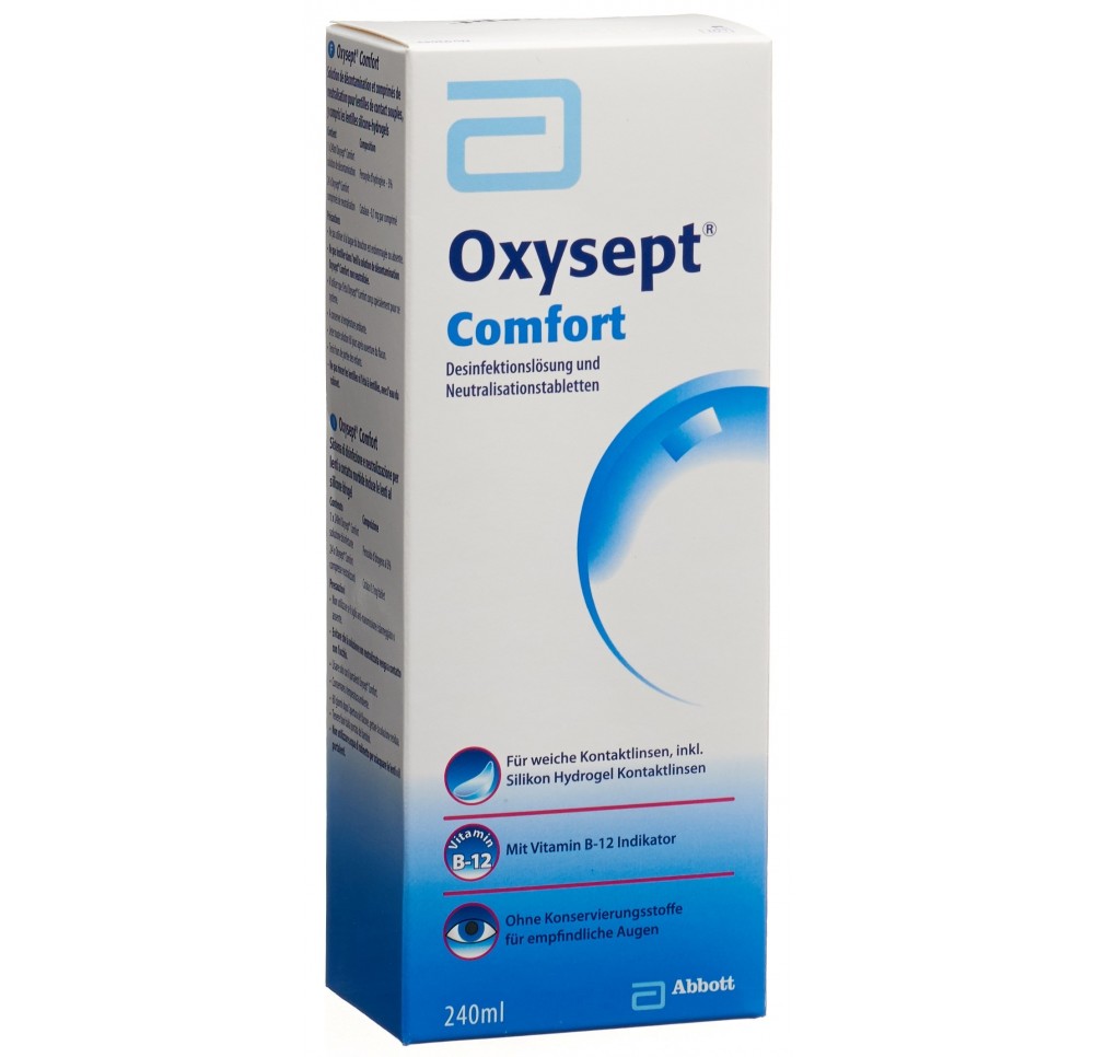 OXYSEPT Comfort vit B12 solution + cpr combi 240ml