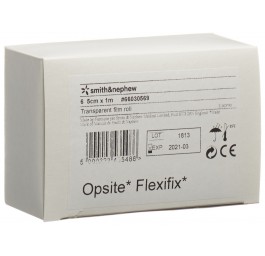 OPSITE FLEXIFIX film transparent 5cmx1m 6 rouleau