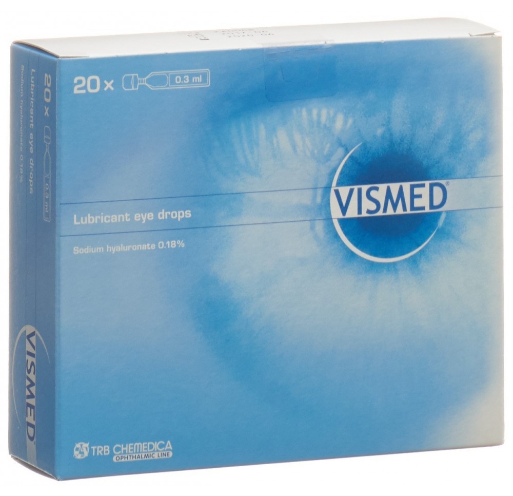 VISMED gtt opht 1.8 mg/ml 20 monodos 0.3 ml