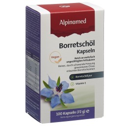 ALPINAMED Huile de bourrache caps 100 pce