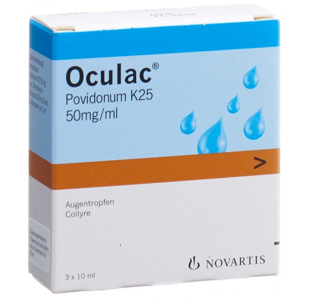 OCULAC gtt opht 3 fl 10 ml