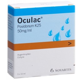 OCULAC gtt opht 3 fl 10 ml