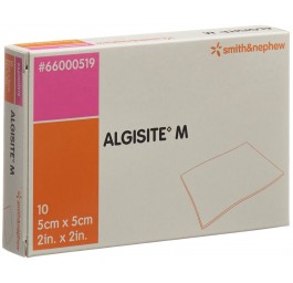 ALGISITE M compresses alginat 5x5cm 10 pce